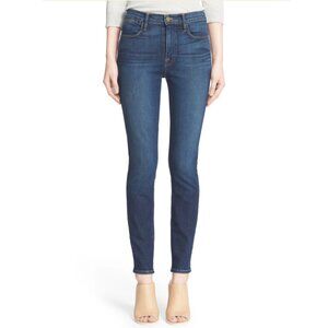 FRAME 'Le High Skinny' High Rise Jeans Valley View Size 25